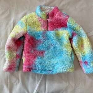 C&C California Tie-Dye Sherpa Pullover